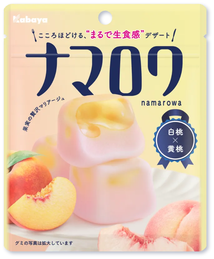 ナマロワ 白桃×黄桃