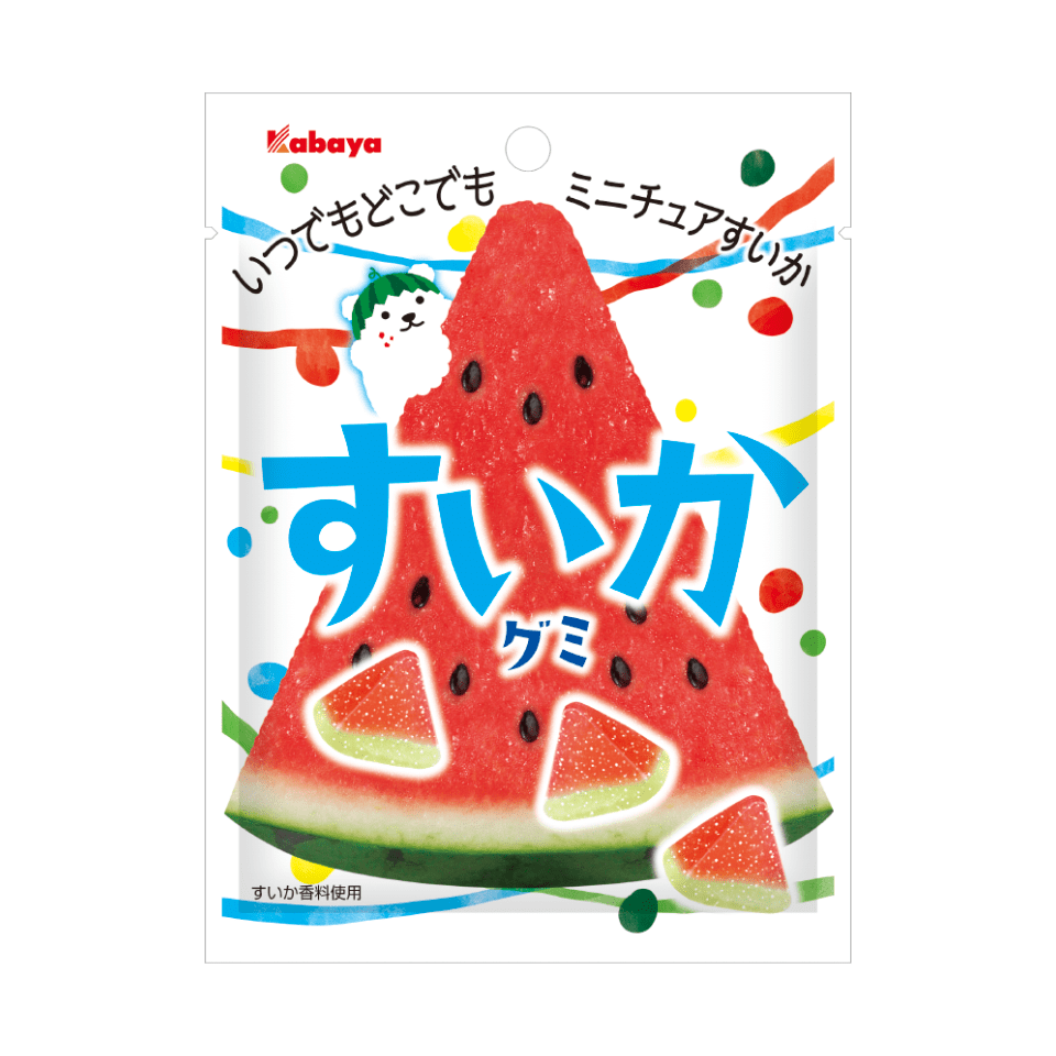 すいかグミ グミ カバヤ食品株式会社