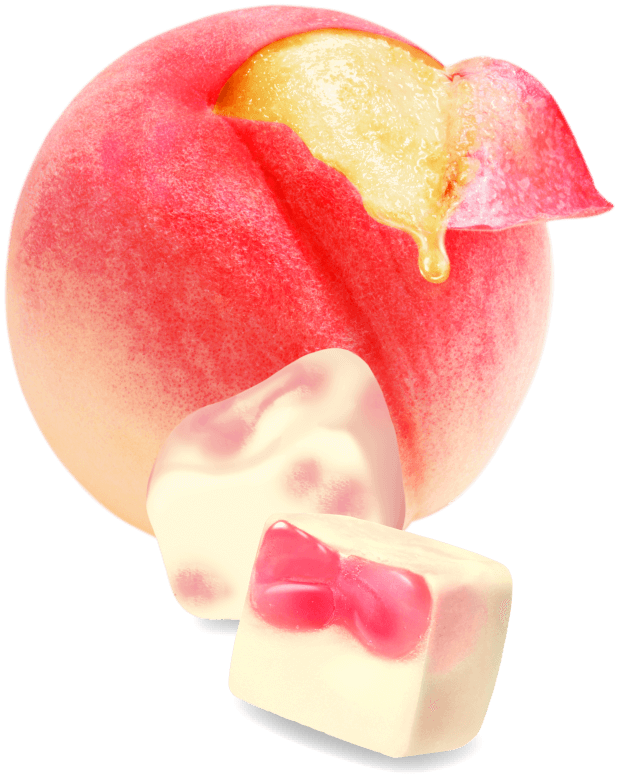 ピュアラルグミ 完熟白桃