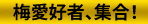 梅愛好者、集合！